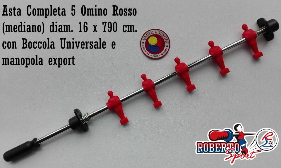 SERIE ASTE COMPLETE ROBERTO SPORT MIS. 16X790 MM BOCC. UNIV/MANOP. EXPORT