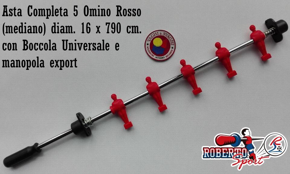 SERIE ASTE COMPLETE 16 X 790 MM. ROBERTO SPORT BOCCOLA UNIVERSALE