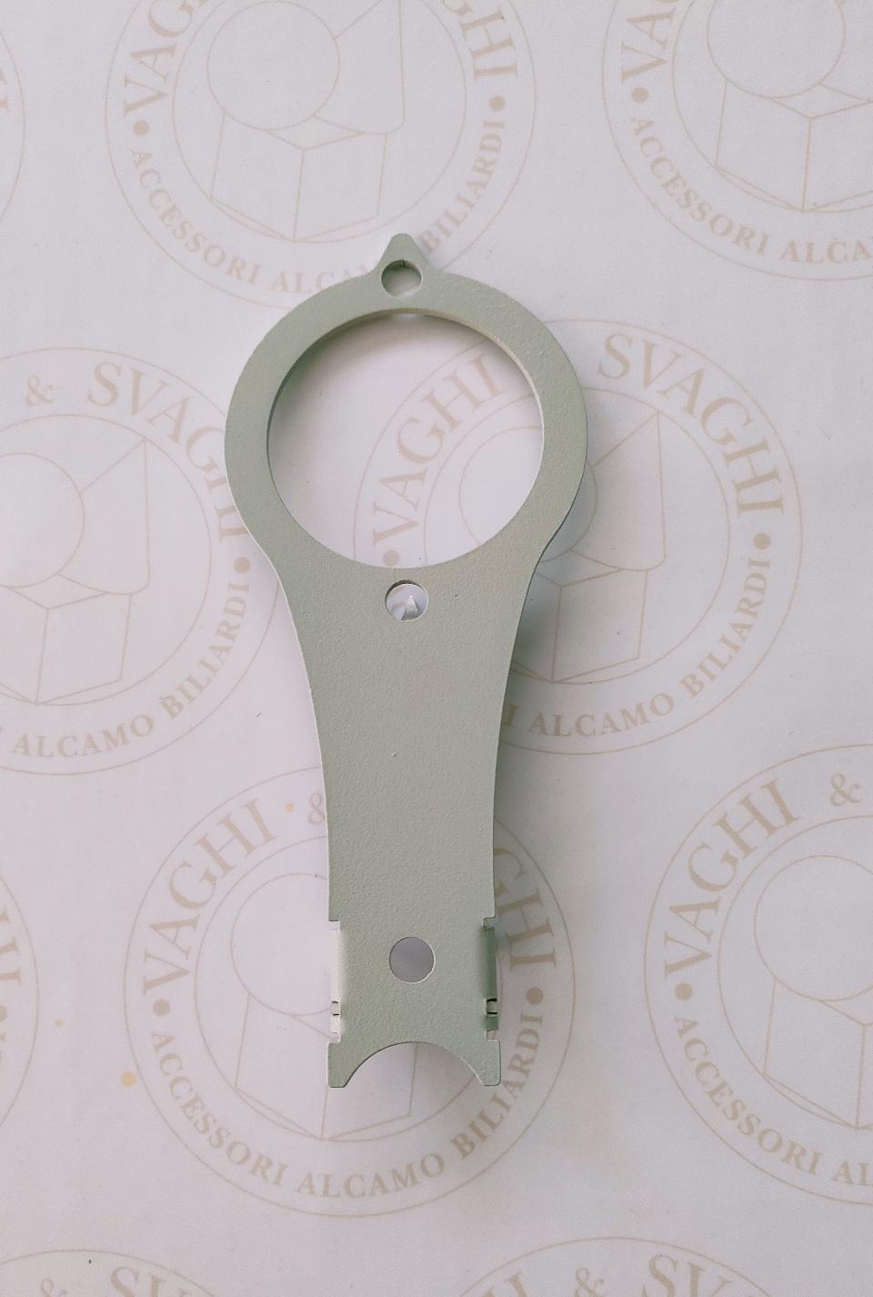 POSIZIONATORE X ARBITRI IN ALLUMINIO ROSSO PER BILIE DIAM 61,5 MM