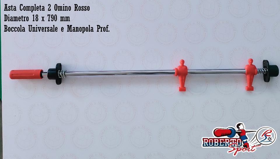 SERIE ASTE COMPLETE 18 X 790 MM. ROBERTO SPORT BOCCOLA UNIV/PROF