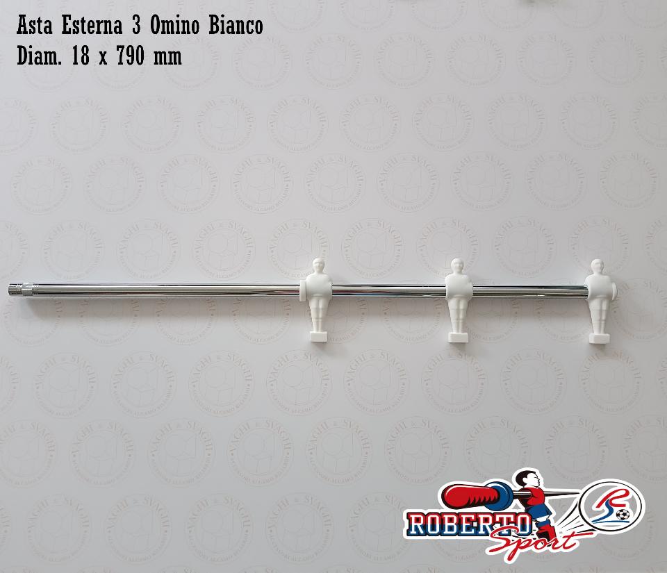 SERIE ASTE ESTERNE ROBERTO SPORT DIAM. 18 X 790 MM