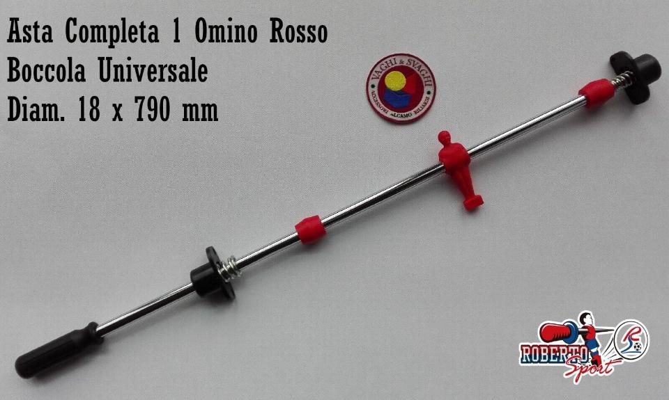 SERIE ASTE COMPLETE R/B 18 X 790  MM. ROBERTO SPORT BOCCOLA UNIV/EXP