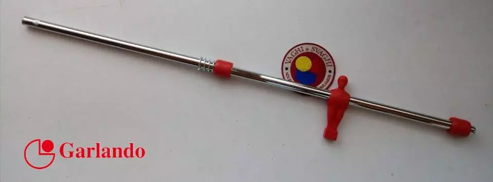 SERIE ASTE ESTERNE GARLANDO OMETTI ROSSI/BLU CON P/QUADRI ART.155