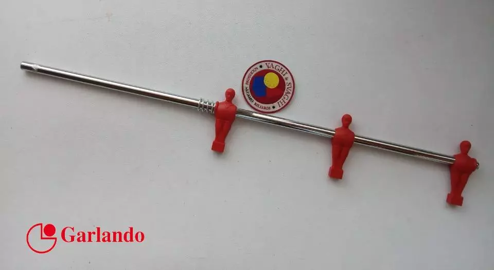 SERIE ASTE ESTERNE GARLANDO OMETTI ROSSI/BLU CON P/QUADRI ART.155