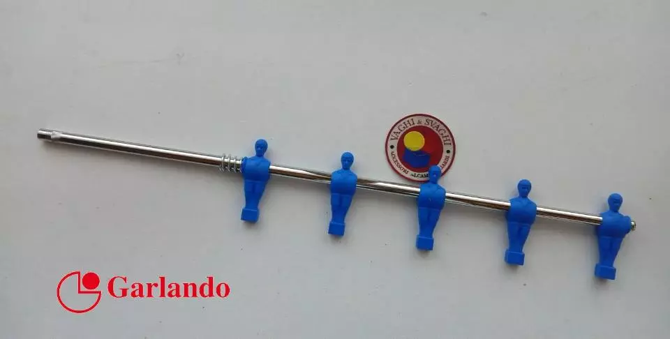 SERIE ASTE ESTERNE GARLANDO OMETTI ROSSI/BLU CON P/QUADRI ART.155