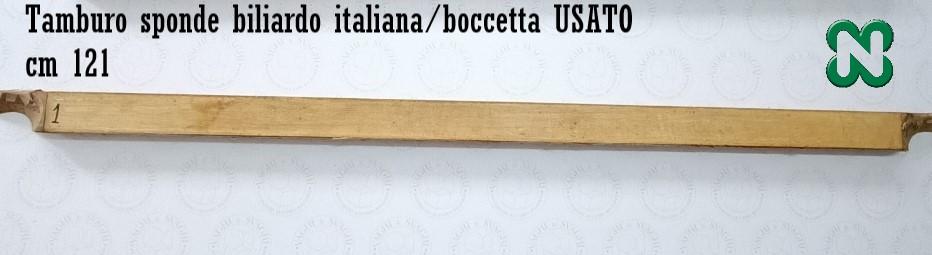 TAMBURO SPONDE BILIARDO ITALIANA/BOCCETTA NORDITALIA VARIE MISURE
