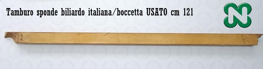 TAMBURO SPONDE BILIARDO ITALIANA/BOCCETTA NORDITALIA VARIE MISURE