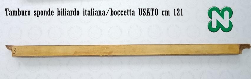 TAMBURO SPONDE BILIARDO ITALIANA/BOCCETTA NORDITALIA VARIE MISURE