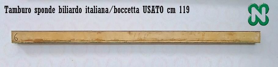 TAMBURO SPONDE BILIARDO ITALIANA/BOCCETTA NORDITALIA VARIE MISURE