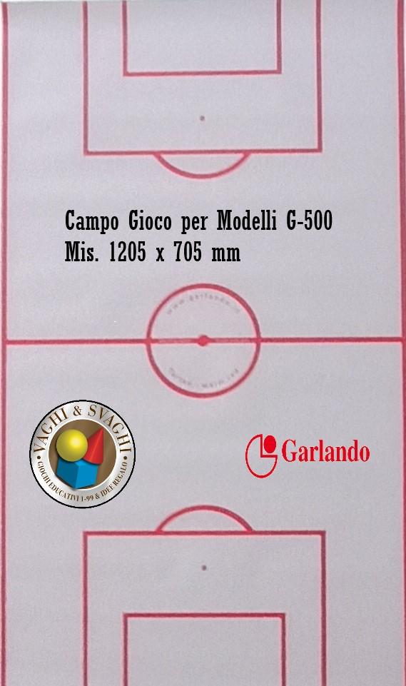 CAMPO GIOCO GARLANDO PER MODELLI G 500 MIS.1205 X 705 MM.