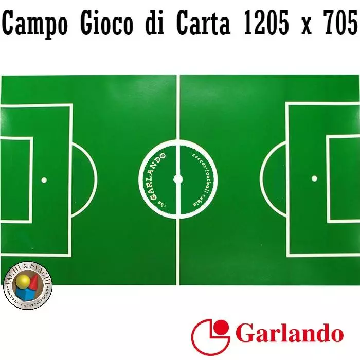 CAMPO GIOCO GARLANDO PER MODELLI G 500 MIS.1205 X 705 MM.