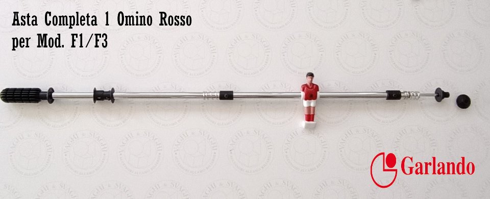 SERIE ASTE COMPLETE GARLANDO RIENTRANTI PER MOD. F1/F3