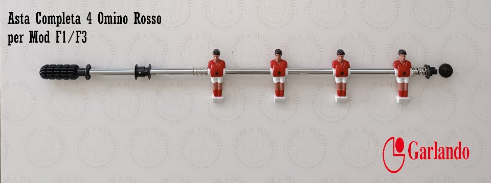 SERIE ASTE COMPLETE GARLANDO RIENTRANTI PER MOD. F1/F3