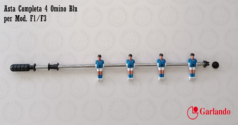 SERIE ASTE COMPLETE GARLANDO RIENTRANTI PER MOD. F1/F3