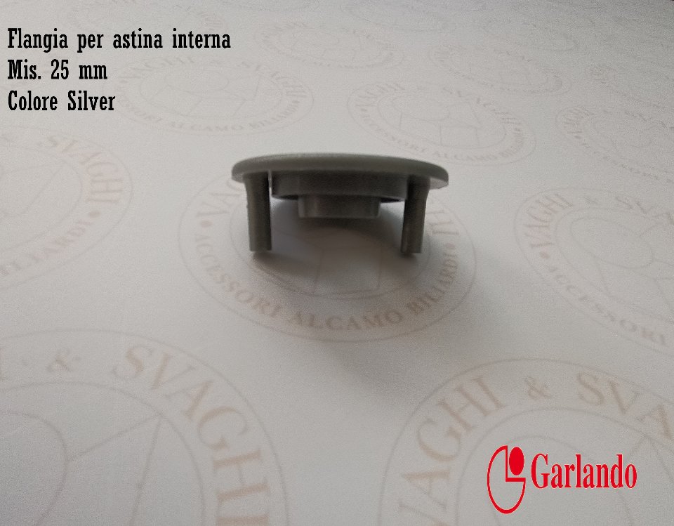 FLANGIA INTERNA GARLANDO PER ASTINA SILVER 2 MISURE