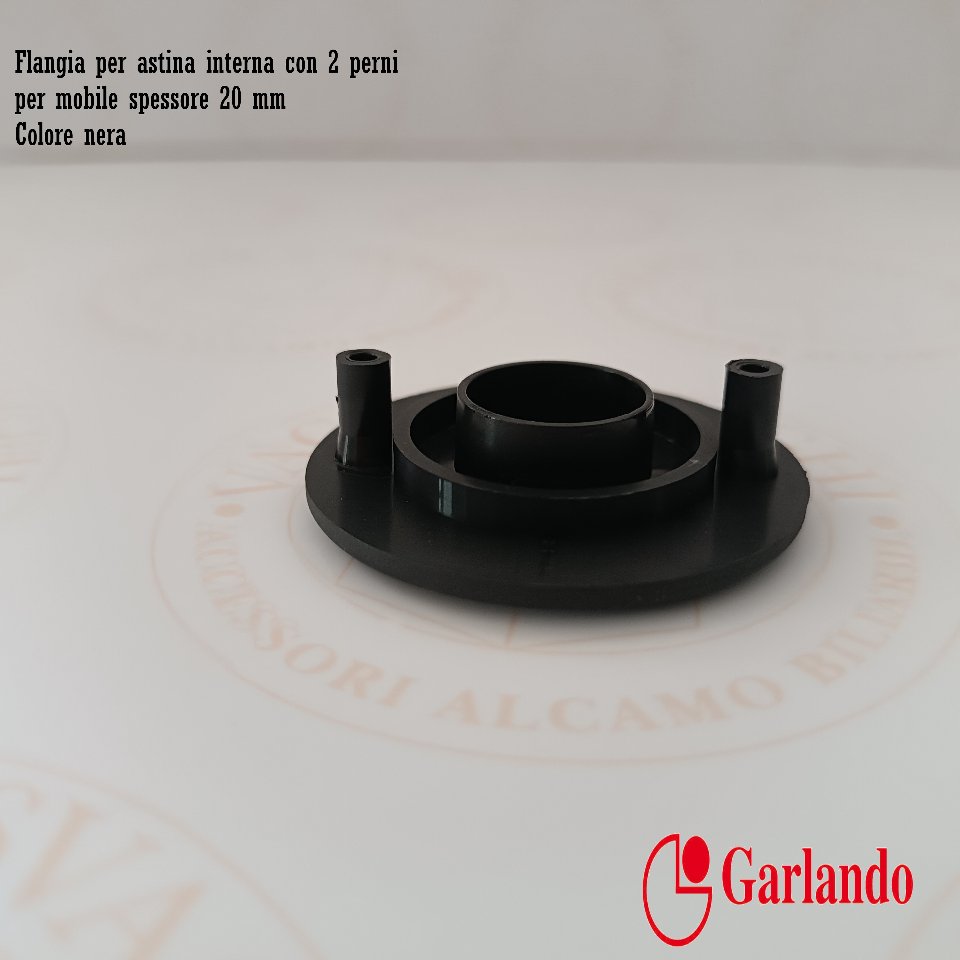 FLANGIA PER ASTINA INTERNA  CON PERNI  (DIAM. 10 MM) GARLANDO 3 MISURE