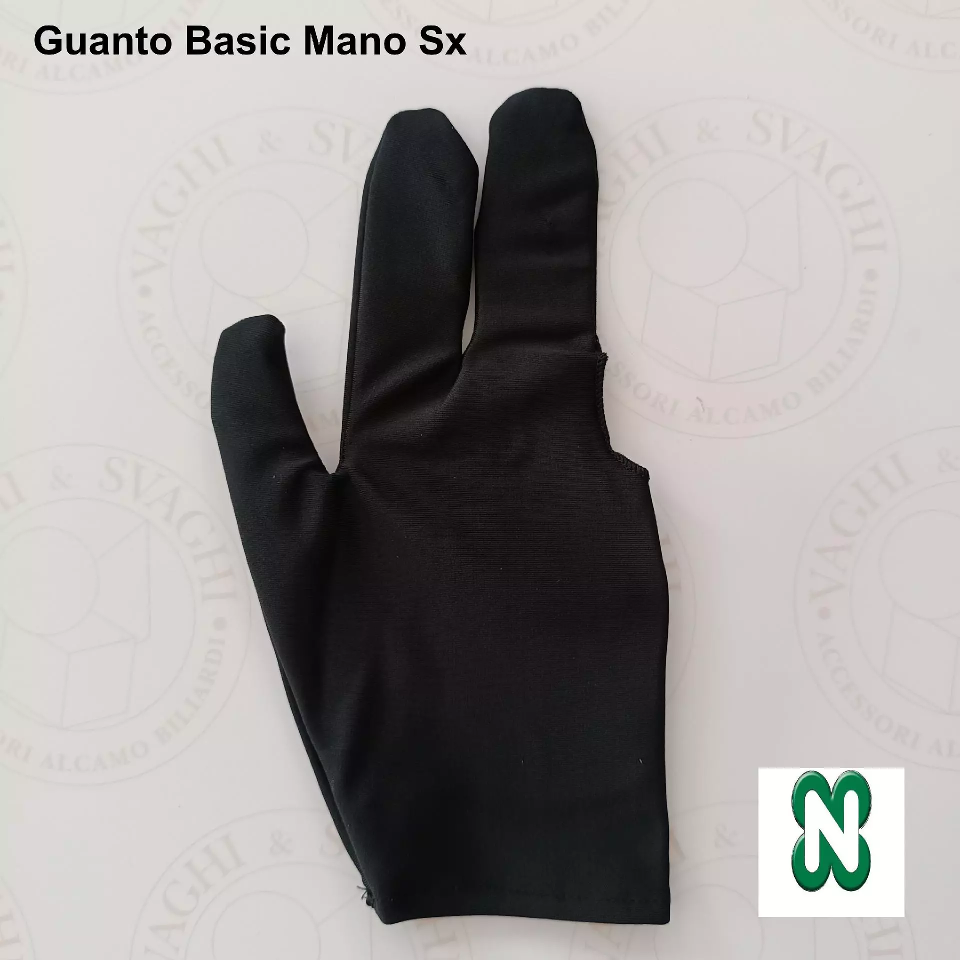 GUANTO DA BILIARDO NORDITALIA BASIC MANO SX  VARI COLORI