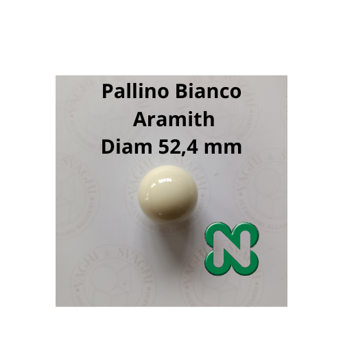 PALLINO BIANCO ARAMITH 5 DIAMETRI