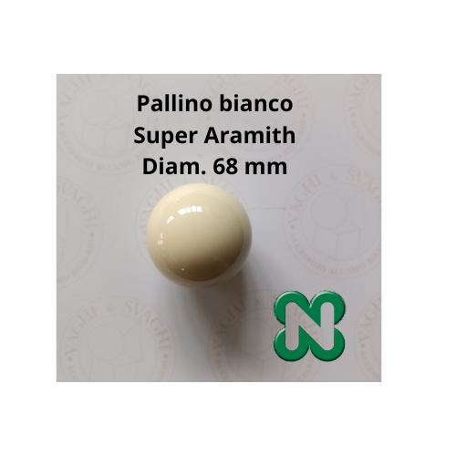PALLINO BIANCO ARAMITH 5 DIAMETRI