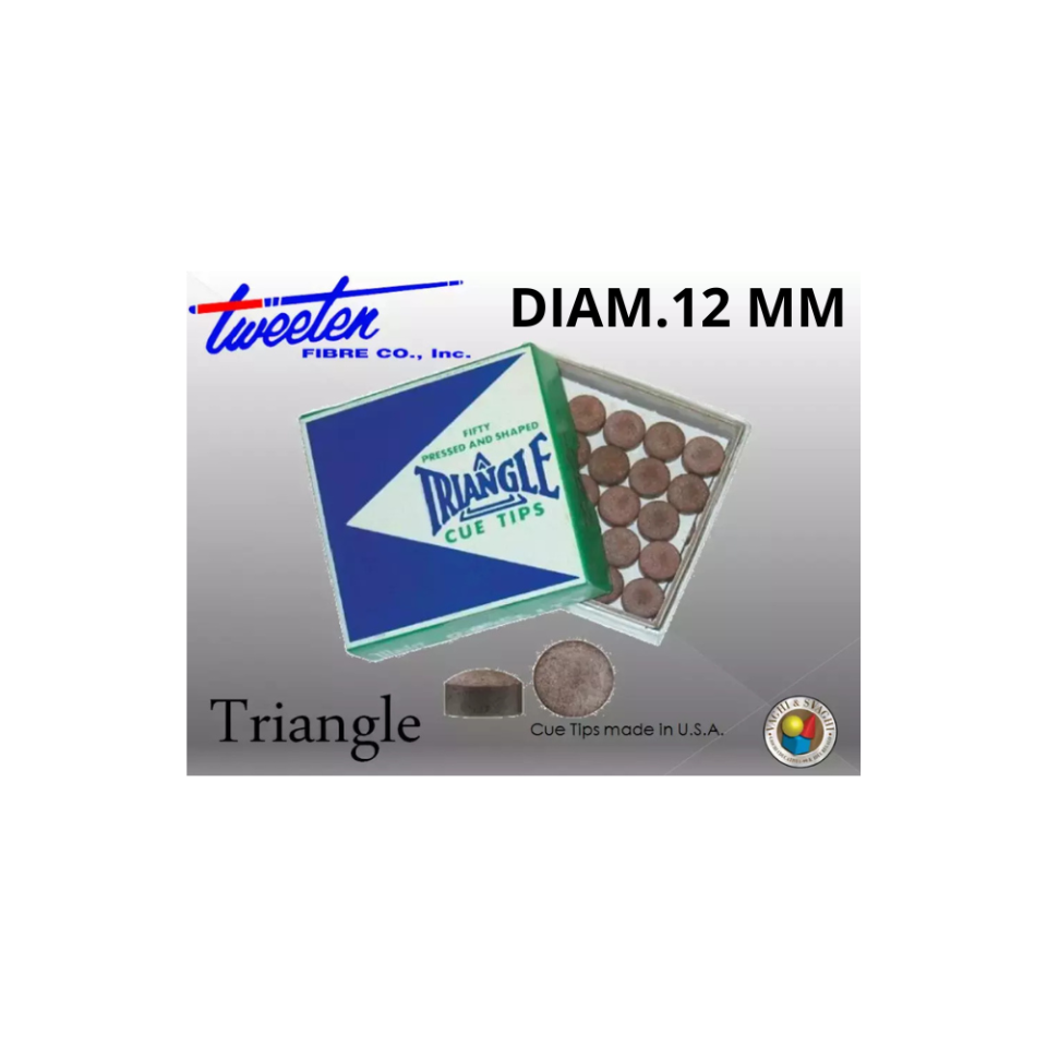 CUOIO TWEETEN TRIANGLE DIAM. MM 12