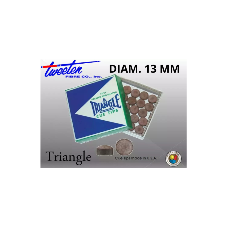 CUOIO TWEETEN TRIANGLE DIAM. MM 13