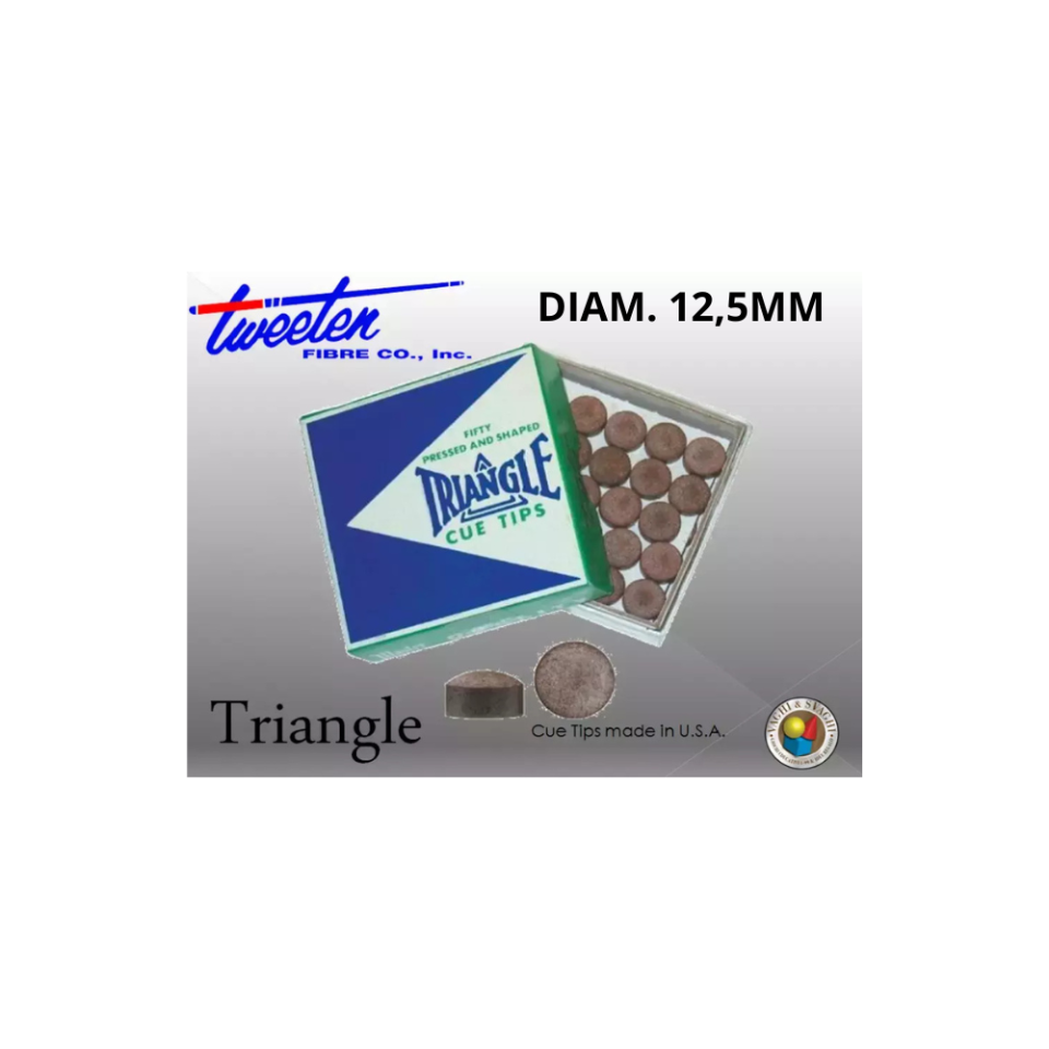 CUOIO TWEETEN TRIANGLE DIAM. MM 12,5