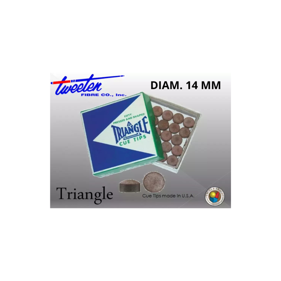 CUOIO TWEETEN TRIANGLE DIAM. MM 14