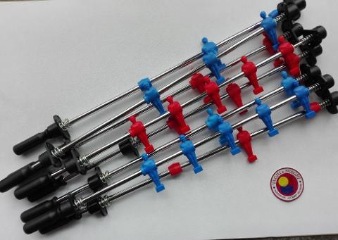 SERIE ASTE COMPLETE 16 X 790 MM. ROBERTO SPORT BOCCOLA UNIVERSALE/ MAN EXPORT