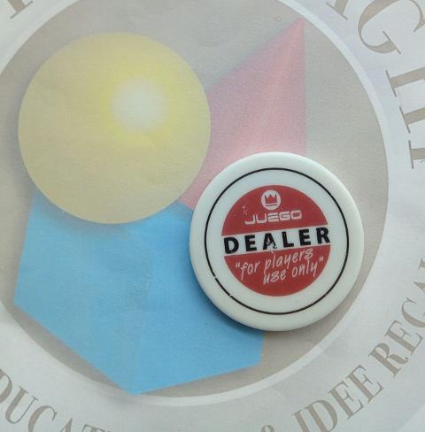 DEALER JUEGO CON SERIGRAFIA