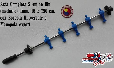 SERIE ASTE COMPLETE 16 X 790 MM. ROBERTO SPORT BOCCOLA UNIVERSALE/ MAN EXPORT
