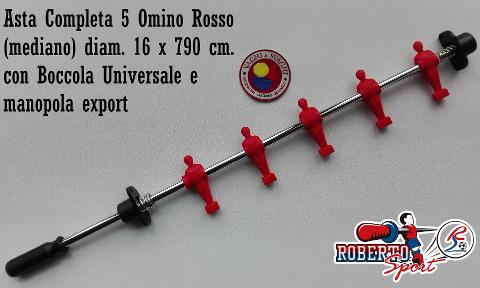 SERIE ASTE COMPLETE 16 X 790 MM. ROBERTO SPORT BOCCOLA UNIVERSALE
