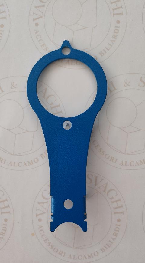 POSIZIONATORE X ARBITRI IN ALLUMINIO ROSSO PER BILIE DIAM 61,5 MM