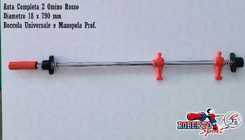 SERIE ASTE COMPLETE 18 X 790 MM. ROBERTO SPORT BOCCOLA UNIV/PROF