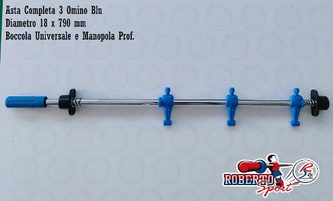 SERIE ASTE COMPLETE 18 X 790 MM. ROBERTO SPORT BOCCOLA UNIV/PROF