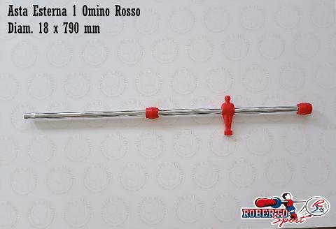 SERIE ASTE ESTERNE ROBERTO SPORT DIAMETRO 18 X 790 MM