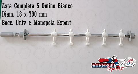 SERIE ASTE COMPLETE B/G 18 X 790  MM. ROBERTO SPORT BOCCOLA UNIV/ EXP