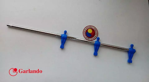 SERIE ASTE ESTERNE GARLANDO OMETTI ROSSI/BLU CON P/QUADRI ART.155