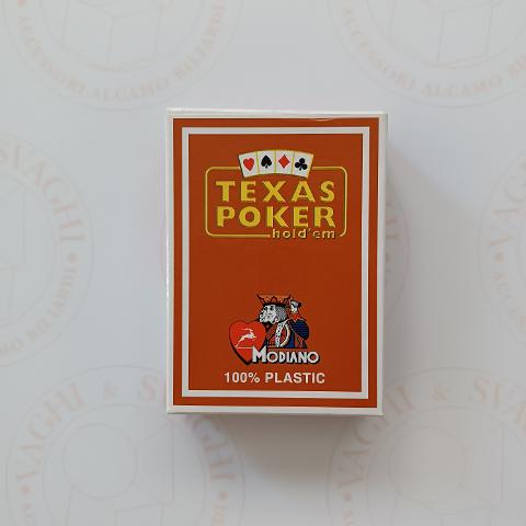 CARTE POKER MODIANO 98  DORSO BLU