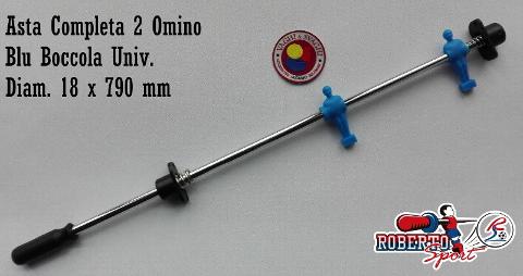 SERIE ASTE COMPLETE R/B 18 X 790  MM. ROBERTO SPORT BOCCOLA UNIV/EXP