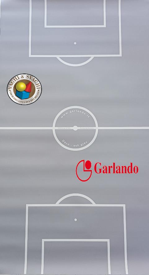 CAMPO GIOCO GARLANDO PER MODELLI G 500 MIS.1205 X 705 MM.