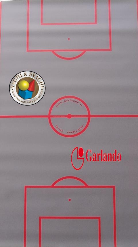 CAMPO GIOCO GARLANDO PER MODELLI G 500 MIS.1205 X 705 MM.