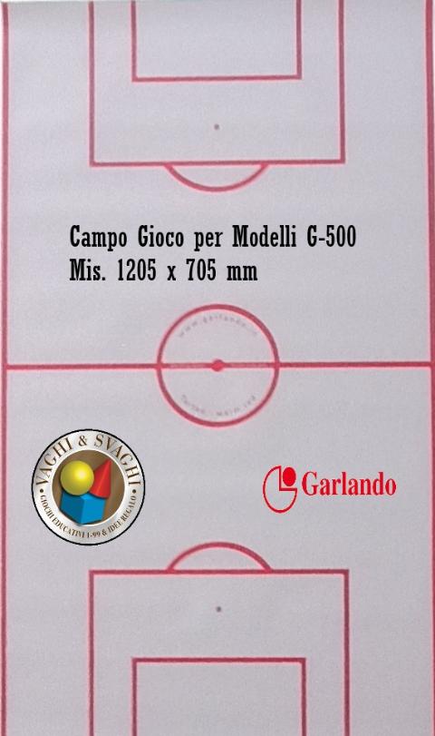 CAMPO GIOCO GARLANDO PER MODELLI G 500 MIS.1205 X 705 MM.