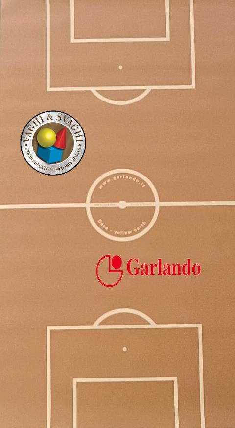 CAMPO GIOCO GARLANDO PER MODELLI G 500 MIS.1205 X 705 MM.
