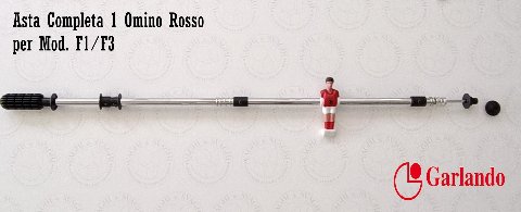 SERIE ASTE COMPLETE GARLANDO RIENTRANTI PER MOD. F1/F3