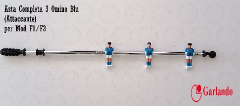 SERIE ASTE COMPLETE GARLANDO RIENTRANTI PER MOD. F1/F3