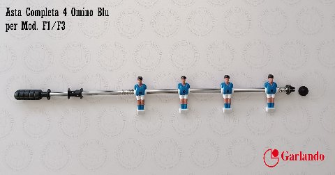 SERIE ASTE COMPLETE GARLANDO RIENTRANTI PER MOD. F1/F3
