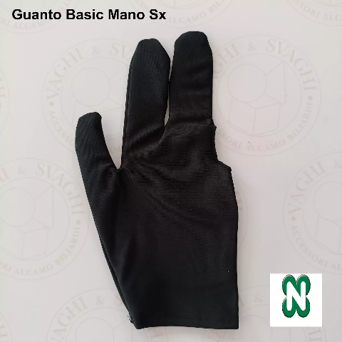 GUANTO DA BILIARDO NORDITALIA BASIC MANO SX  VARI COLORI