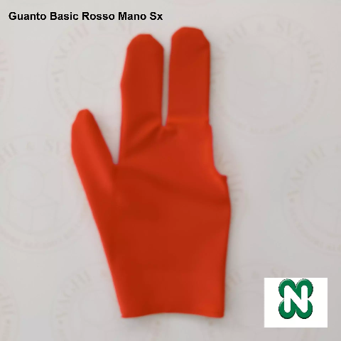 GUANTO DA BILIARDO NORDITALIA BASIC MANO SX  VARI COLORI