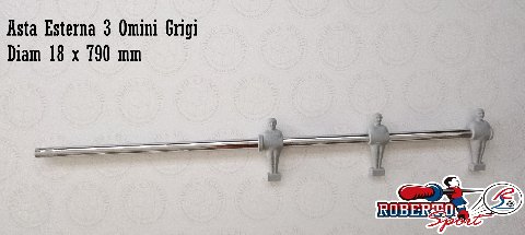 SERIE ASTE ESTERNE ROBERTO SPORT DIAM. 18 X 790 MM