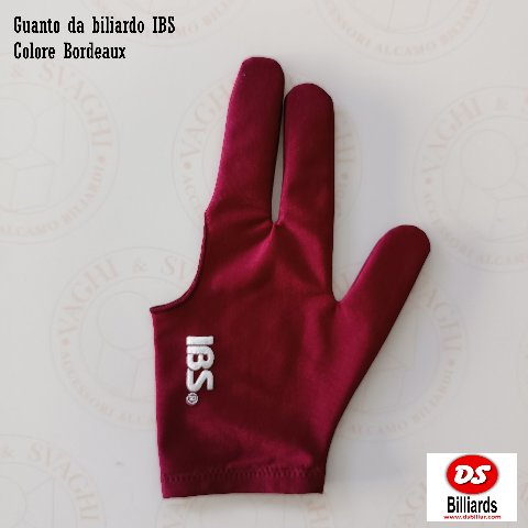 GUANTO DA BILIARDO IBS BILLIARD GLOVE VARI COLORI